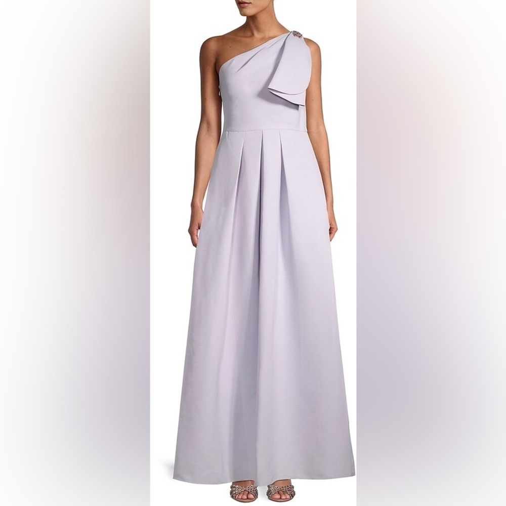 Sachin + Babi Martina One-Shoulder Gown